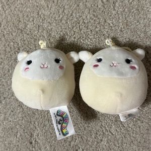 Mini squishmallow keychains, come together